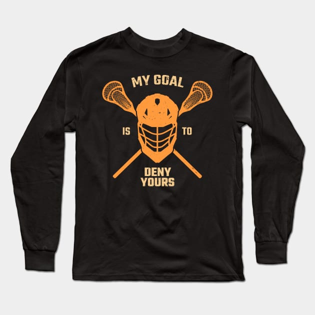 lacrosse Long Sleeve T-Shirt by Circle Project